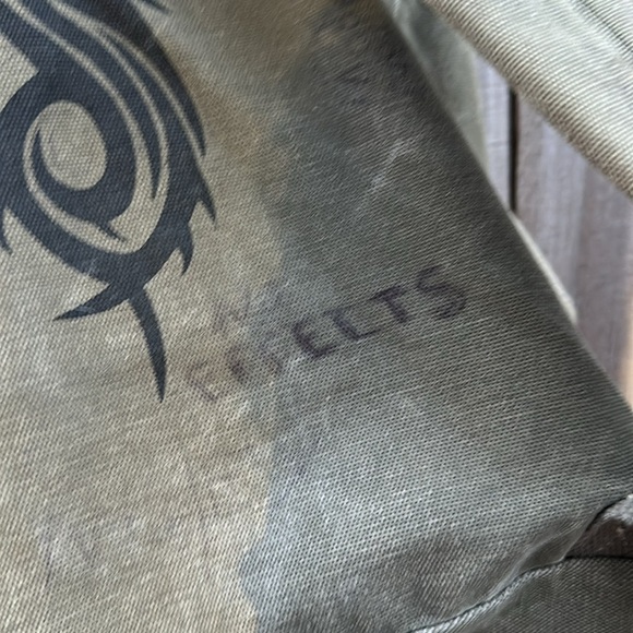 Slipknot Canvas Drawstring Vintage Backpack Y2K Bioworld - Picture 10 of 14